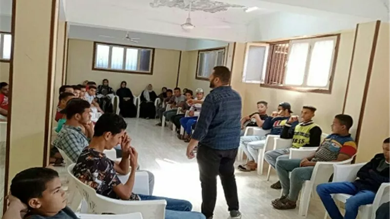 الشباب والرياضة بالقليوبية تتابع تنفيذ برنامج 