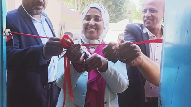 افتتاح قسم الزخرفة بمدرسة التربية الفكرية بقنا