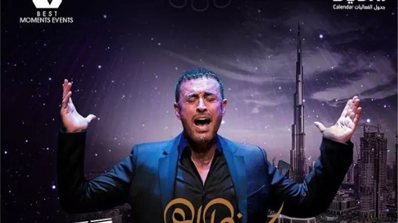 كاظم الساهر يستعد لإحياء حفلًا غنائيًا فى دبي بهذا الموعد