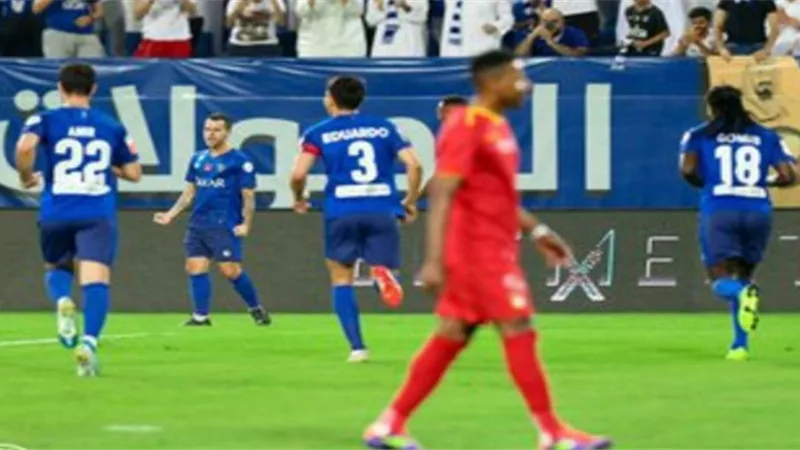 ملخص وأهداف مباراة الهلال وضمك 2 / 0.. فيديو