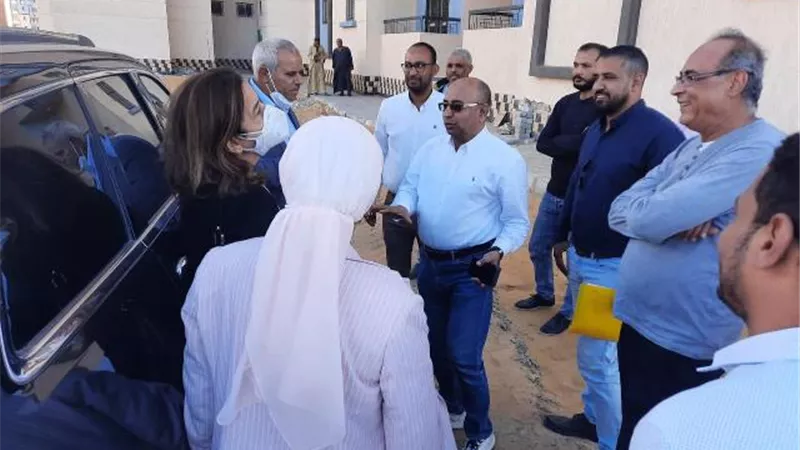 قيادات هيئة المجتمعات ومى عبدالحميد يتفقدون مشروعات 6 أكتوبر الجديدة.. بالصور