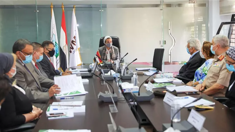 الإجتماع الأول لمجلس إدارة جهاز تنظيم إدارة المخلفات
