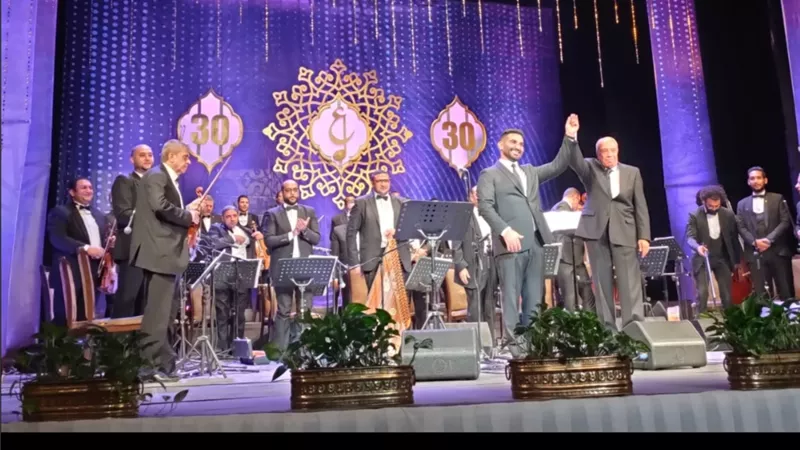 احمد سعد و الإنشاد الديني يتألقان ب 