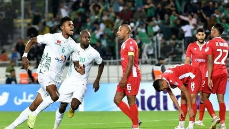 التعادل الإيجابى يحسم ديربى الوداد والرجاء بالدوري المغربي