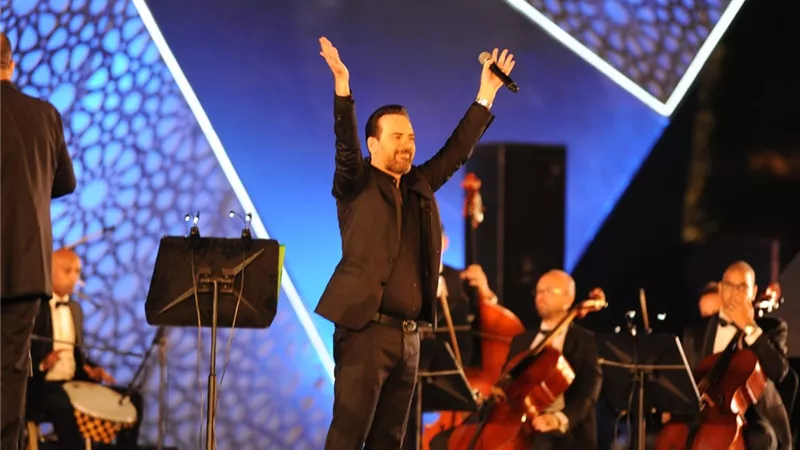 إستقبال حار لـ«وائل جسار» بمهرجان الموسيقى العربية