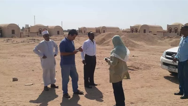 صناع الخير تقوم بحملة صيانة لمحطات تنقية مياه الشرب بالشلاتين