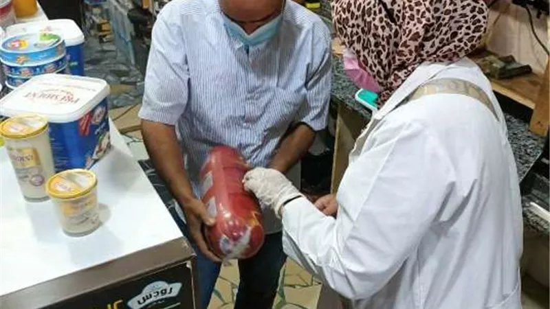 بيطري الشرقية يضبط 270 كجم لحوم و كبده ومصنعات دواجن وأسماك فاسدة