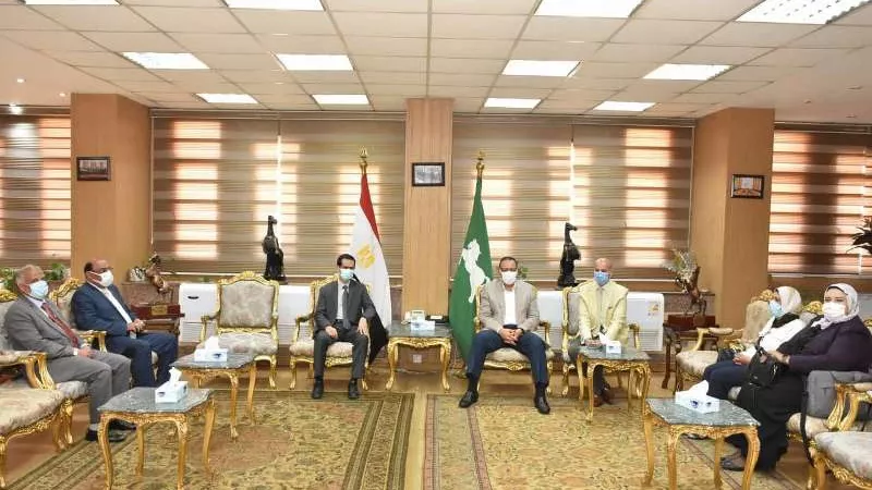 تدشين المبادرة الرئاسية للرعاية الاولية لنزلاء المؤسسات الاجتماعية بالشرقية