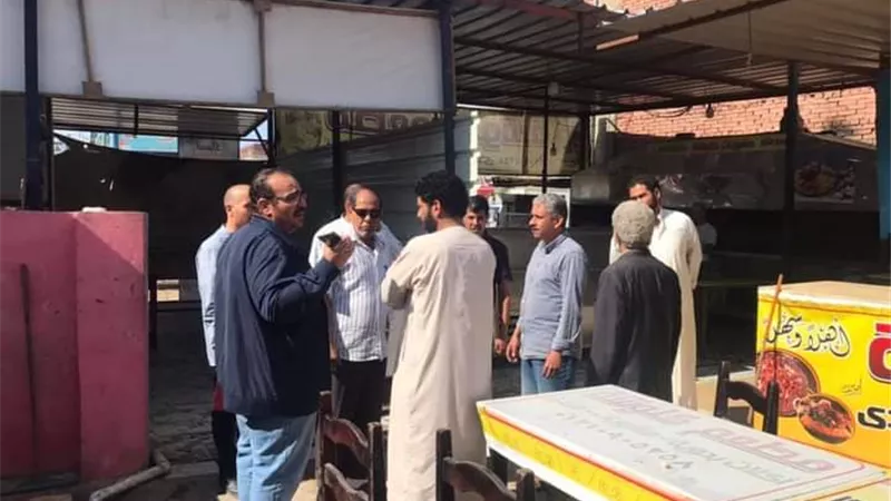 رئيس مركز ومدينة الضبعة يقود حملة لرفع الاشغالات والمتابعة الميدانية بنطاق المدينة