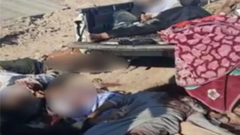 مصرع 12 عنصرا إجراميا فى تبادل لإطلاق النار مع قوات الشرطة بأسوان .. صور