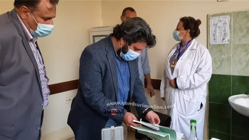 جولة مفاجئة على عيادة الفشن للتأمين الصحى ببنى سويف