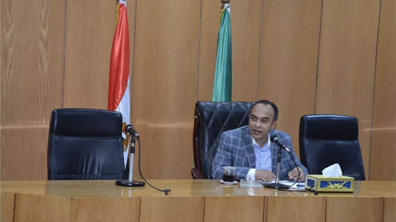 نائب محافظ المنيا : المتابعة والرصد اليومى للبناء العشوائى والتعديات بالقرى والمدن