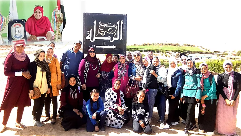 الفنية تكافئ اول الجمهورية بزيارة لحديقة الحيوان ومنتجع الرملة بالداخلة