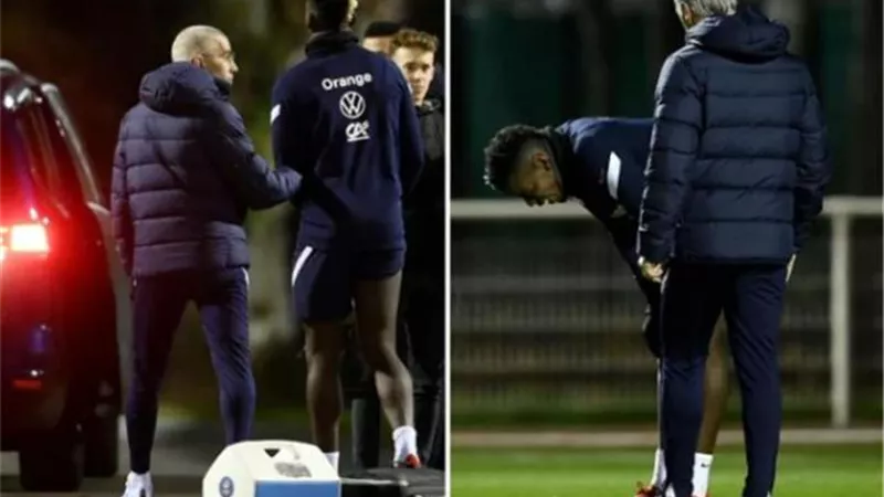 بوجبا يثير الفزع فى تدريبات منتخب فرنسا