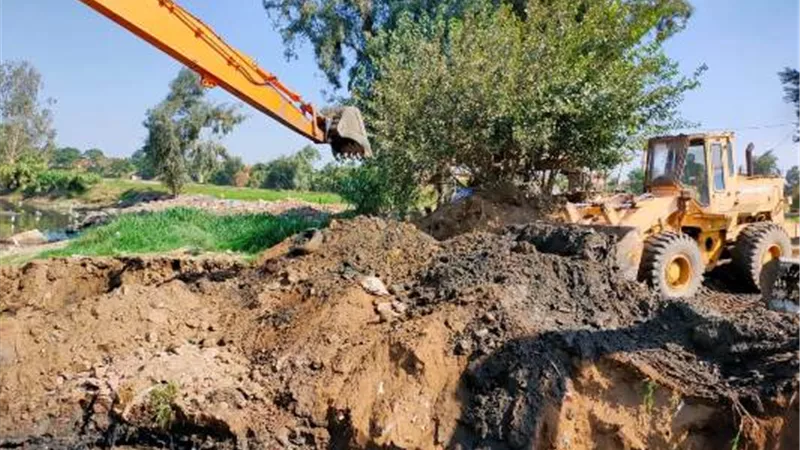 الرى: إزالة ٨٤ الف حالة تعدى بمساحة ٢.٨٠ مليون متر مربع على المجارى المائية