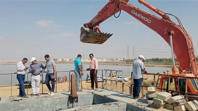 جهاز بدر: الانتهاء من مشروع خط طرد برك الأكسدة الى العاشر من رمضان بطول 11 كم