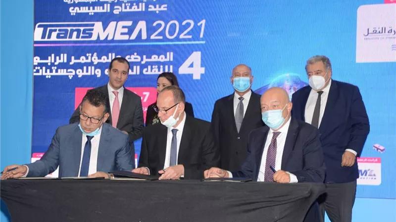 توقيع 8 مذكرات تفاهم وبروتوكولات لتطوير السكة الحديد والنقل البحري والموانئ الجافة