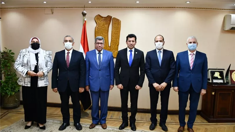 وزير الشباب يبحث التعاون مع مركز المعلومات ودعم اتخاذ القرار تجاه التحول الرقمي