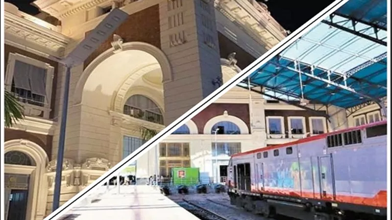 وزارة النقل تسابق الزمن لتجديد محطة مصر بالاسكندرية تمهيدا لافتتاحها