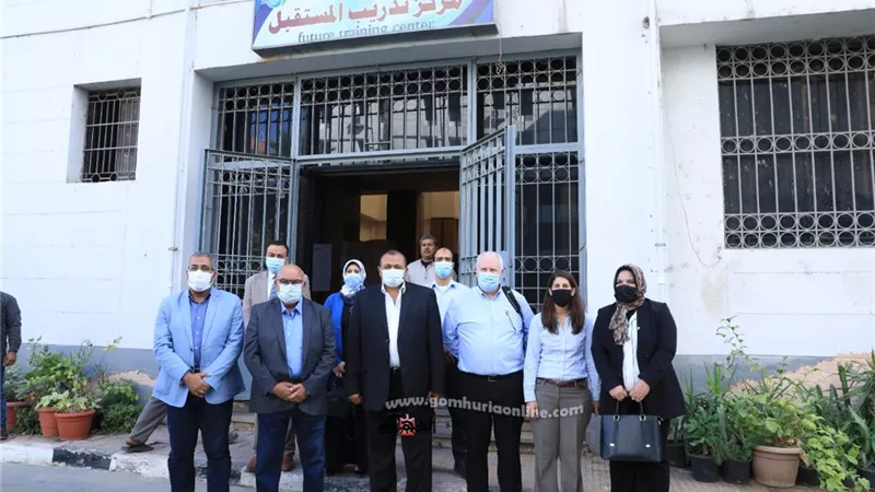 مياه المنيا: أجتماع مع فريق الدعم الفني للحلول المتكاملة للمياه
