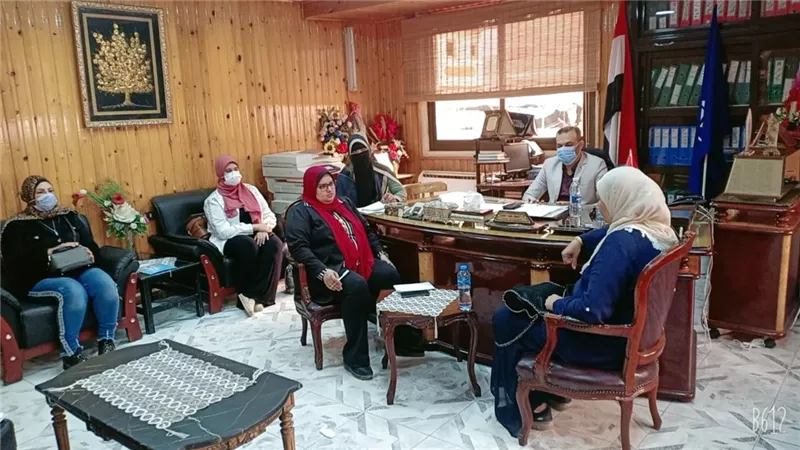 وكيل الصحة بدمياط يشكر منسقي برنامج الرعاية الصحية لغير القادرين