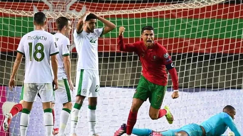 موعد مباراة البرتغال وأيرلندا في تصفيات كأس العالم والقنوات الناقلة