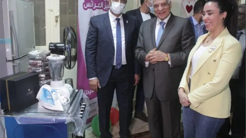 محافظ الجيزة :تسليم مواد غذائية لعدد ٣٠٠٠ أسرة