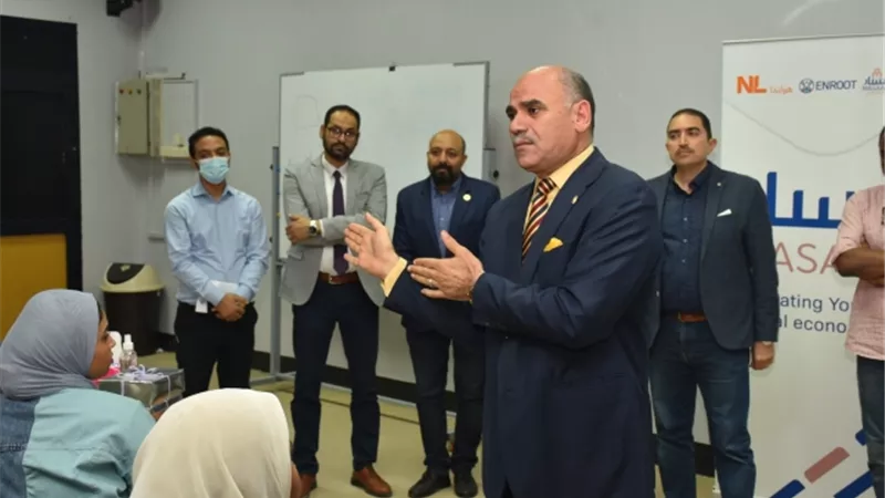 رئيس جامعة الأقصر يشهد ختام دورة تدريبية لريادة الأعمال ببرنامج مسار