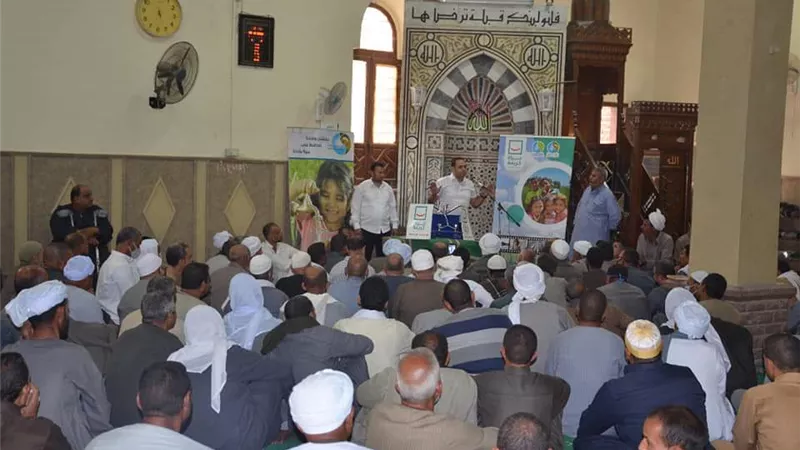 مياه الجيزة : حملات مكثفة لتوعية المواطنين بقرى حياة كريمة