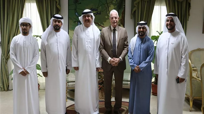 محافظ جنوب سيناء يستقبل مدير عام بلدية الفُجيرة لدولة الإمارات العربية المتحدة
