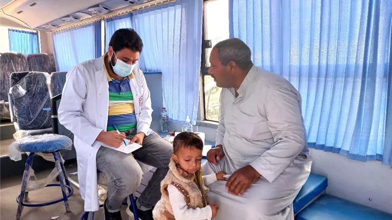 توفير الرعاية الصحية لعدد 1824 من أبناء سيناء المقيمين بالاسماعيلية