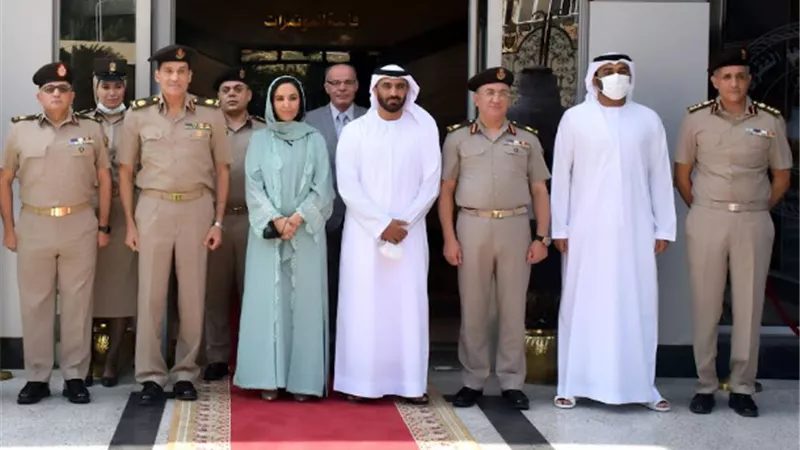 مستشفى القوات المسلحة بالحلمية ومركز الطب الطبيعى بالعجوزة يستقبلان رئيس مكتب حاكم إمارة رأس الخيمة بالإمارات