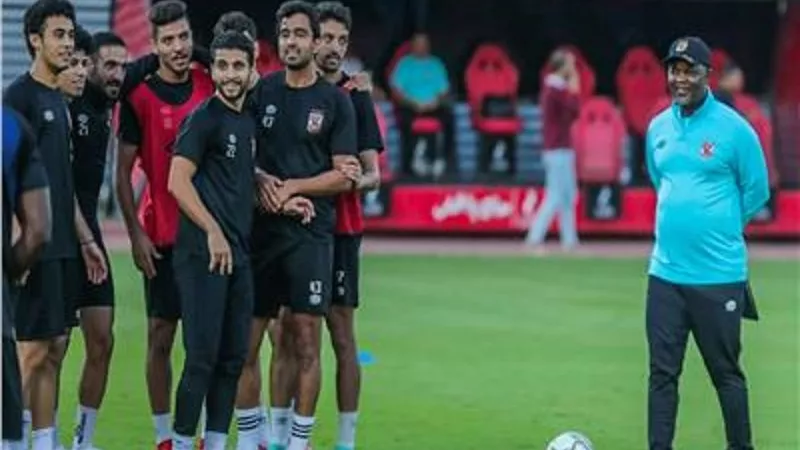 شاهد أول مران للأهلى بعد خماسية الزمالك التاريخية بالدورى