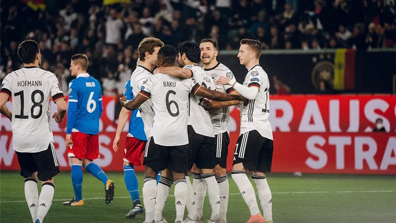 ألمانيا تمطر شباك ليشتنشتاين بـ 9 أهداف فى تصفيات كأس العالم.. فيديو