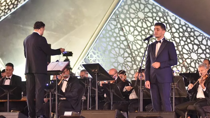 محمد عساف : مصر قلب العروبة.. وشرف اني اكون معاكم بالموسيقي العربية.. صور