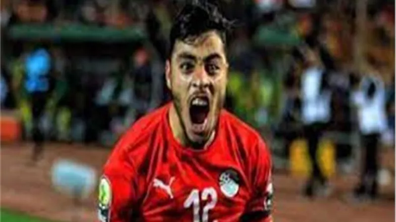 اكرم توفيق يضيف الهدف الثانى لـم منتخب مصر فى مرمى انجولا