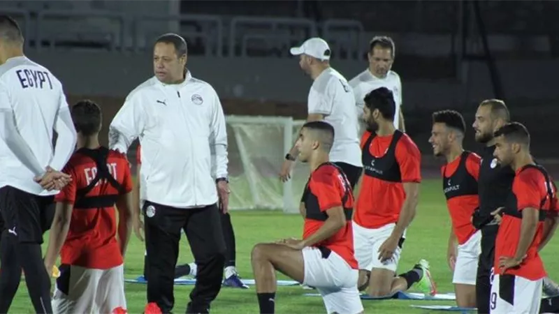المنتخب الوطني يؤدي تدريبه الأخير بلواندا استعدادا للقاء انجولا غدًا