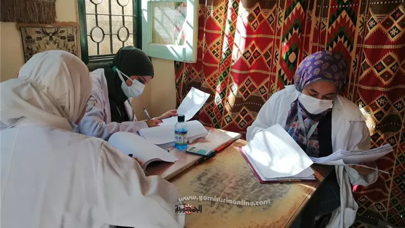 قافلة طبية مجانية بدمياط لكافة التخصصات وتطعيم المواطنين بلقاح كورونا