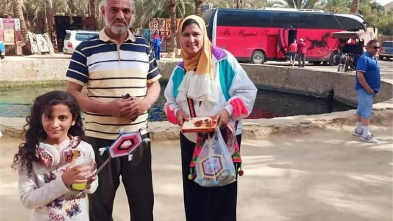 رئيس مركز ومدينه سيوة يقوم بجولة تفقدية في المواقع السياحيه ولأثرية بالواحه