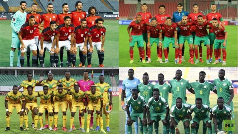 4 منتخبات من التصفيات الإفريقية تبلغ الدور الحاسم لمونديال قطر
