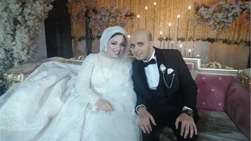 تهنئة زفاف سارة على اسلام
