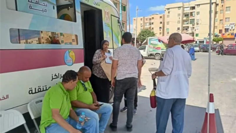 عربات متنقلة لخدمة عملاء شركة مياه الشرب بالجمرك