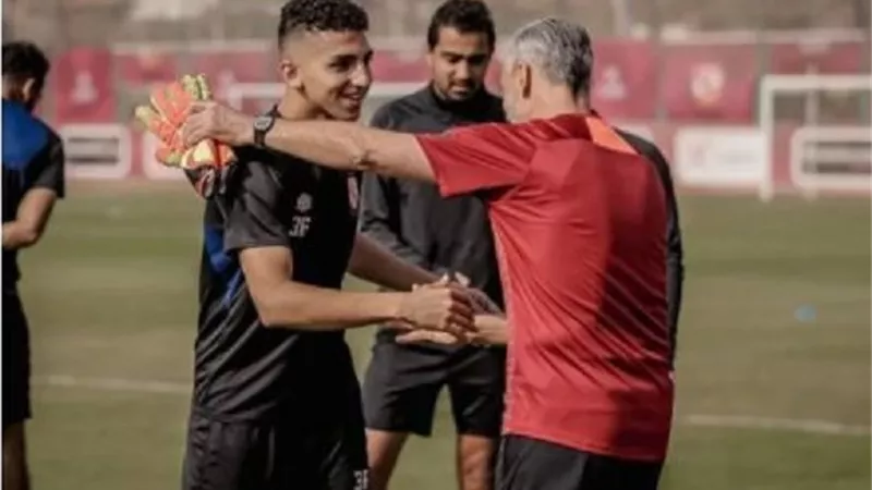 الثنائى الأولمبى ينتظم فى تدريبات الأهلى الجماعية