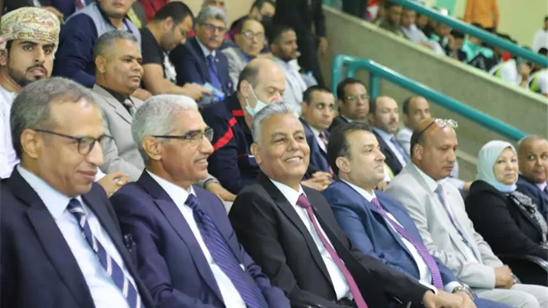 انطلاق منافسات الدورة العربية السادسة عشر لخماسيات كرة القدم بجامعة جنوب الوادي