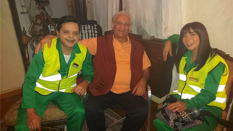 حلاوة برفقة هنيدى ومنى زكى من أجل 