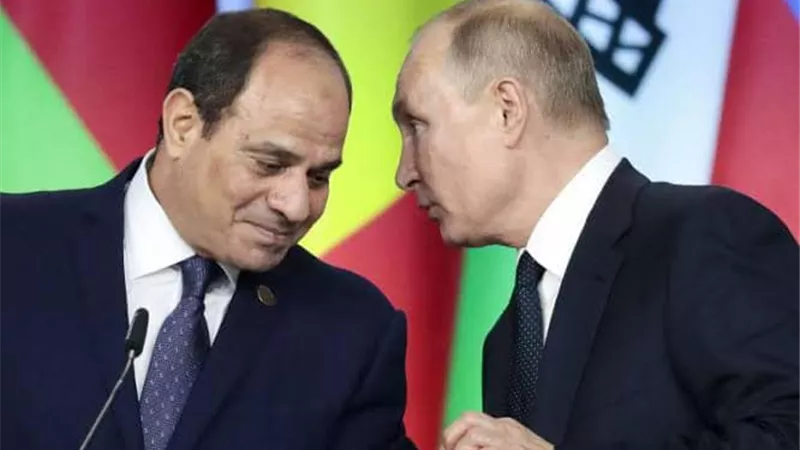 الرئيس السيسي وبوتين يستعرضان مستجدات مشروعي محطة الضبعة النووية والمنطقة الصناعية الروسية