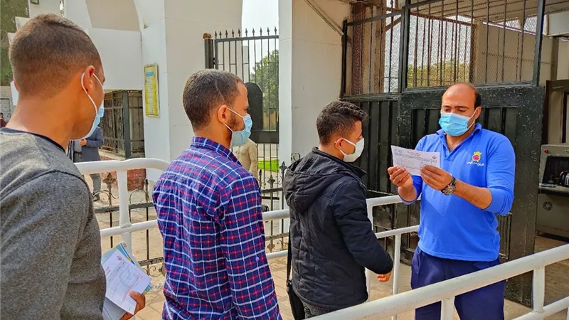رئيس جامعة المنيا : 60 الف طالب بكليات الجامعة تلقوا لقاح كورونا