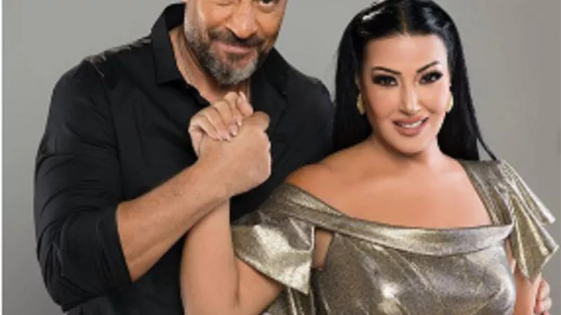سمية الخشاب تروج لعمل فنى مع ماجد المصرى.. صور