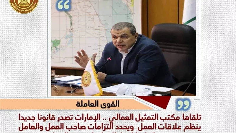 الإمارات تصدر قانونا جديدا ينظم علاقات العمل