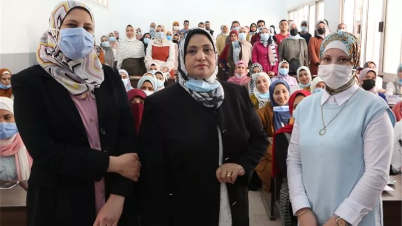 تمريض حلوان تنظم ندوة لطلاب الدراسات العليا بمشاركة مستشفى ٥٧٣٥٧.. بالصور